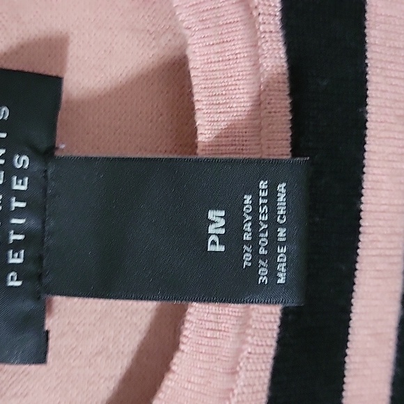 INVESTMENTS STRIPED SWEATER - Picture 6 of 8